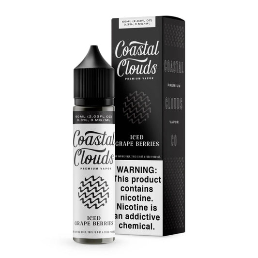 Coastal Clouds Iced Grape Berries Vape Juice