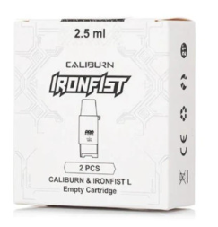Caliburn & Ironfist L Empty Cartridge (2 Replacement Pods)