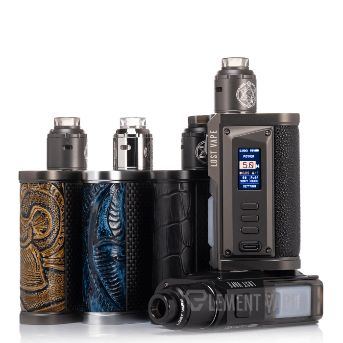 Premium LOST VAPE CENTAURUS QUEST 100W SQUONK KIT