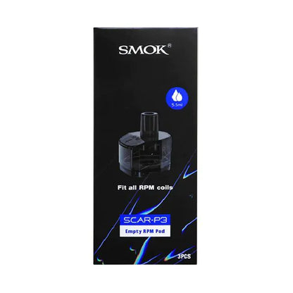 Customer Favorite SMOK | SMOKTECH SCAR P3 EMPTY RPM/RPM2 REPLACEMENT POD 3PCS