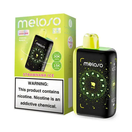 Strawnana Ice Geek Bar Meloso BAR 30K Disposable Vape