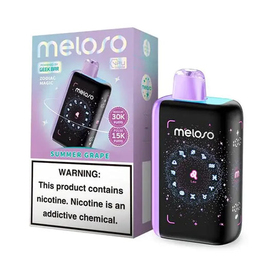 Summer Grape Geek Bar Meloso BAR 30K Disposable Vape