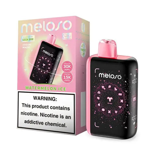 Watermelon Ice Geek Bar Meloso BAR 30K Disposable Vape
